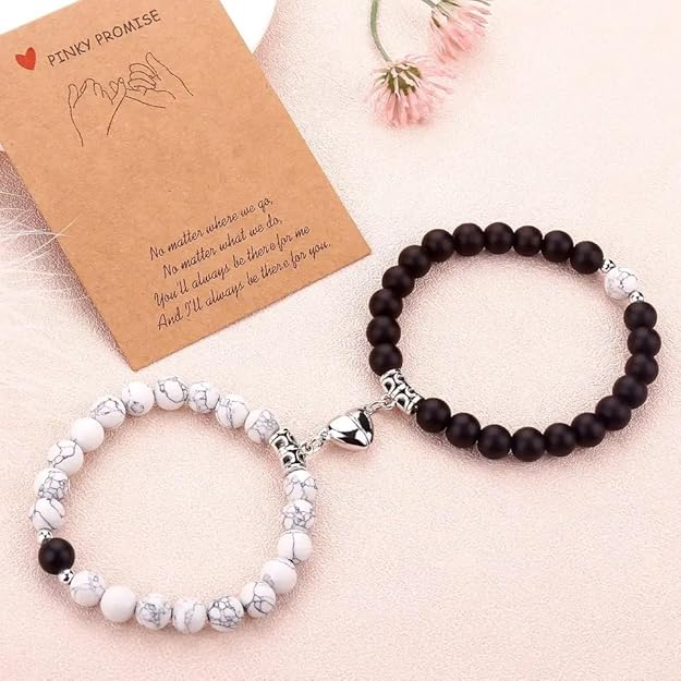 Heart Magnetic Bracelet For Women Men Boys Girls Love Gifts Friendship Promise Bracelets